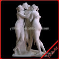 Marble Stone Three Graces statue,stone lady statue YL-R317